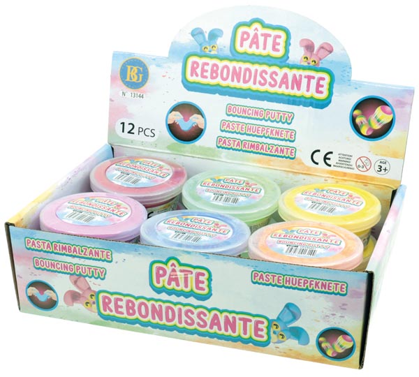 Springknete 20g 6 Farben sort. im 12er Display