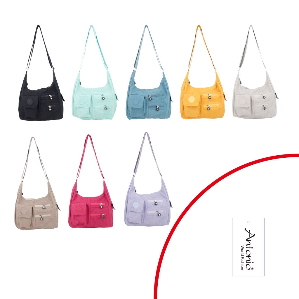 [08.02223.99] Damen Schultertasche Crinkle Bag "Nora"