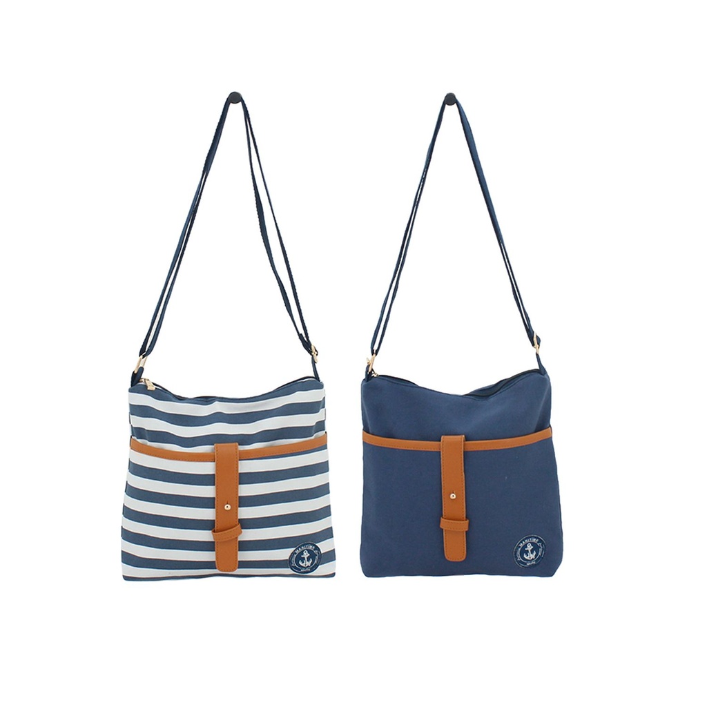 Damen Schultertasche Canvas
