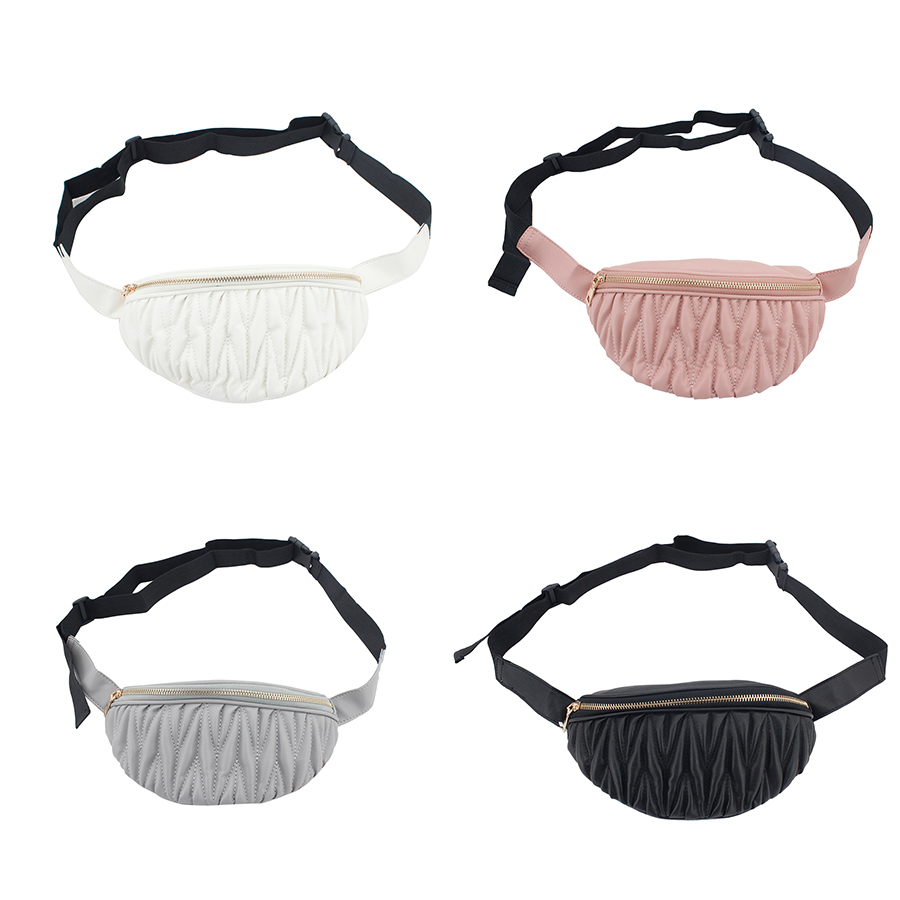 Waist Bag Mit Raffungen