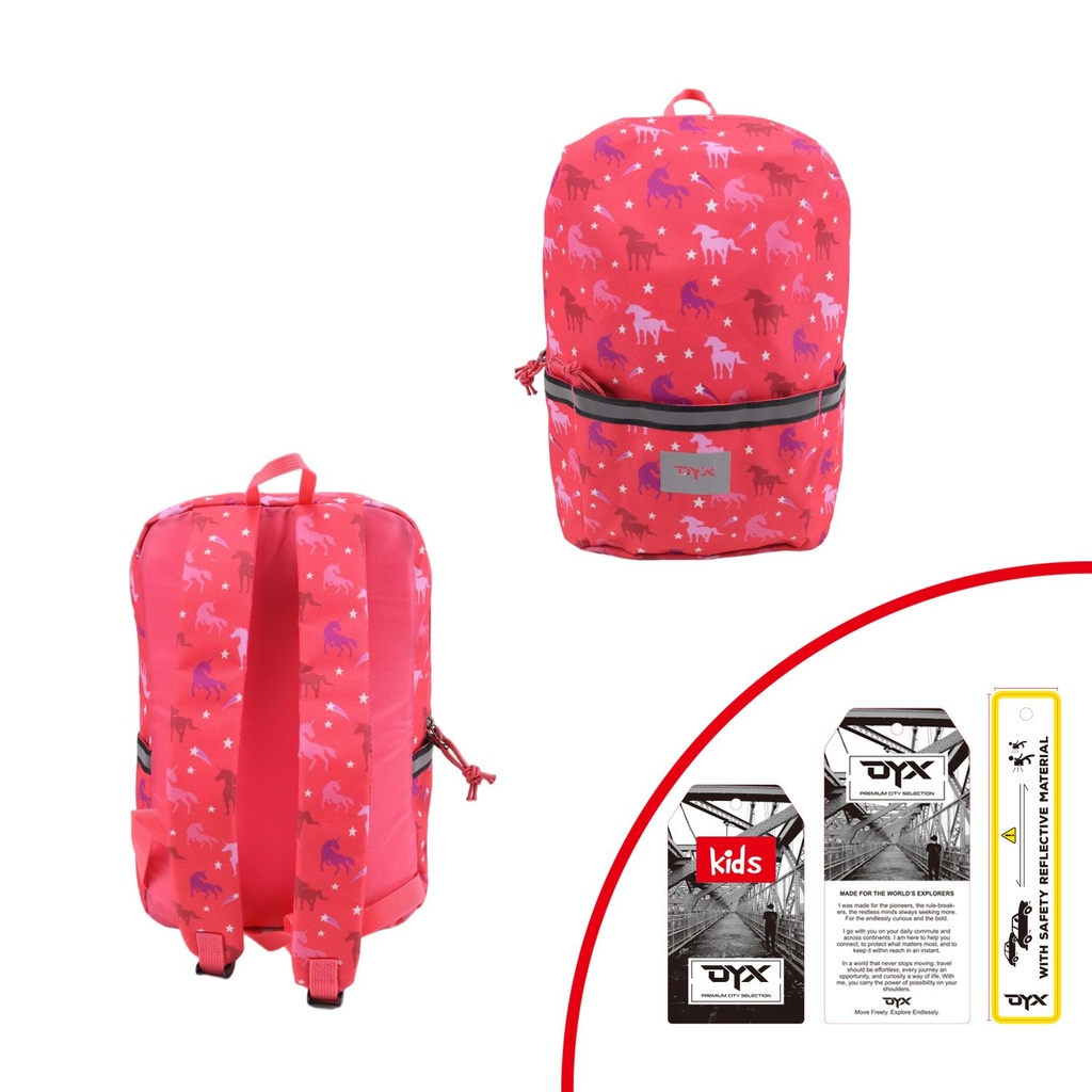 DYX Kinderrucksack Dino Reflection