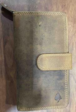 Leder Geldbörse Hunter