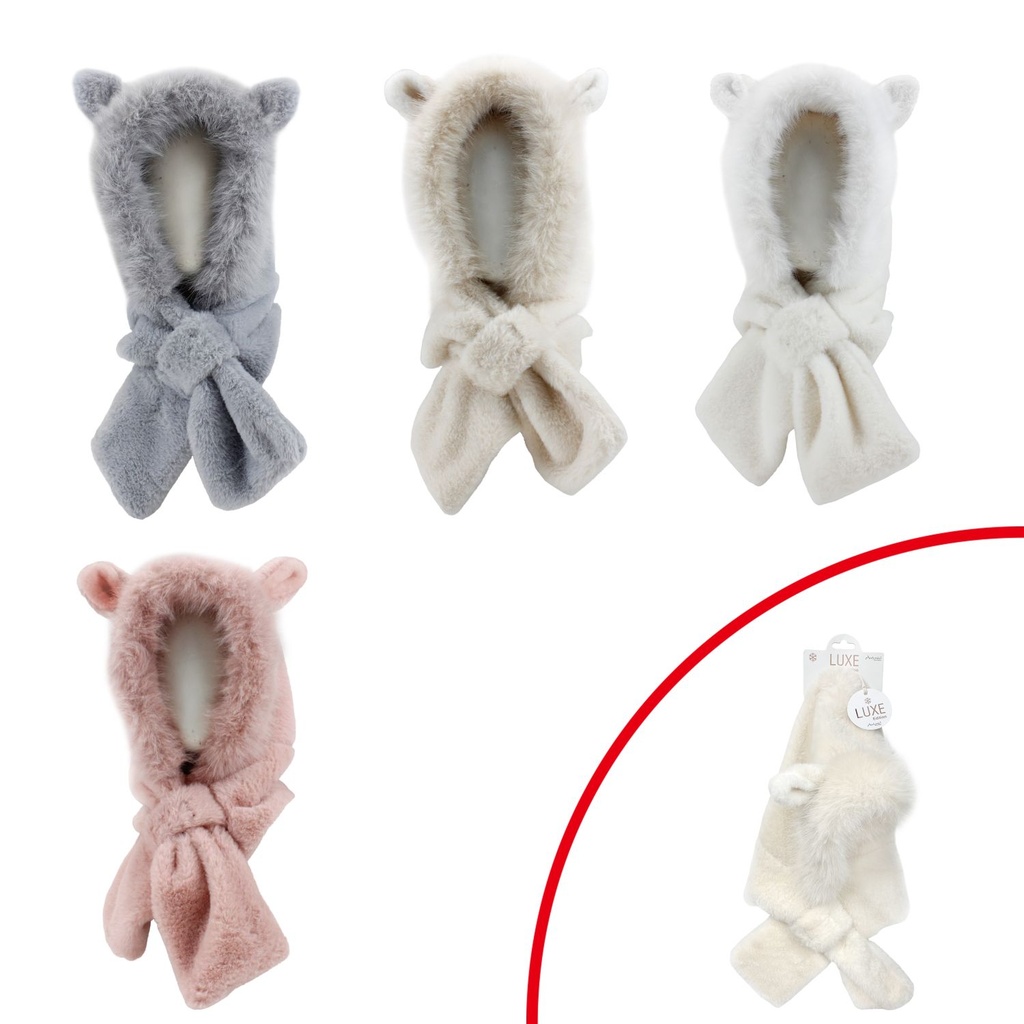 [60.01653.99] Winter Kinder Fell Basic Farben Mit Ohren