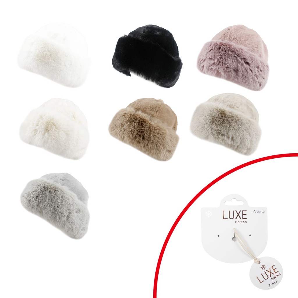 [60.01601.99] Winter Damen Mütze Basic Farben