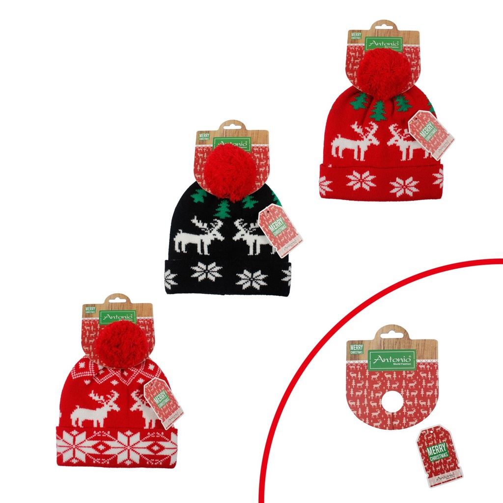 Winter Mütze Klassisch Weihnachten