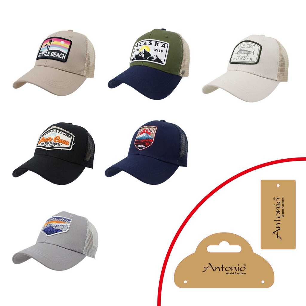 Cap mit Mesh Wild World