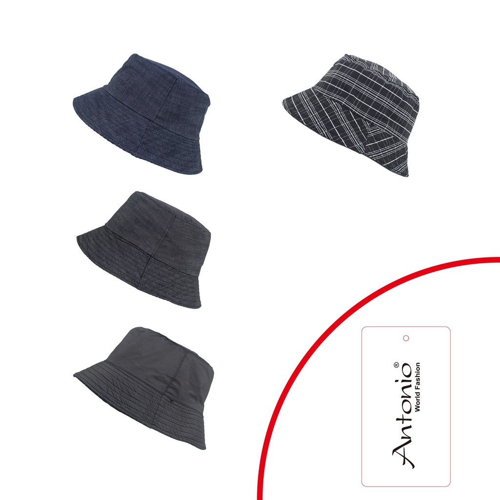 [60.01377.99] Fischerhut Zweiseitig Jeans Style