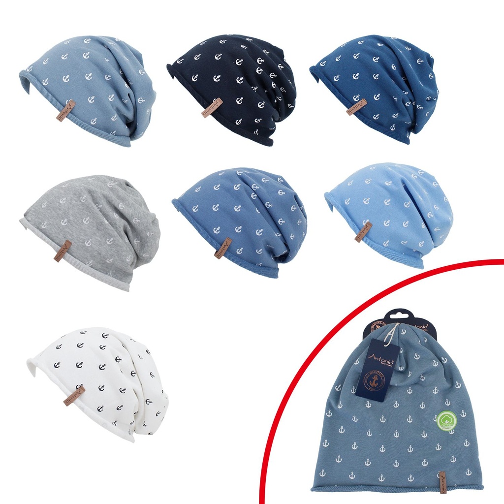 Beanie Mit Kleinem Anker