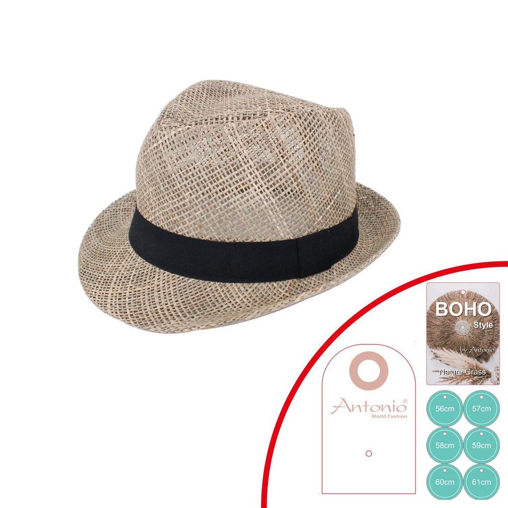 [60.01225.99] Sommer Hut Robinson Pork Pie Gras