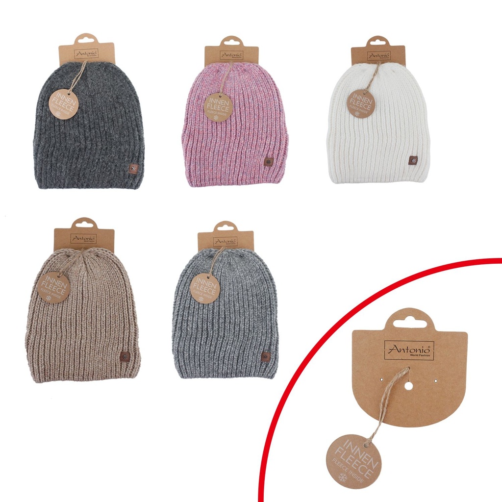 Damen Winter Beanie Mütze "Show Must Go On"