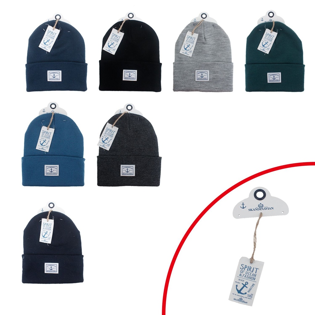 Herren Beanie Maritim Basic
