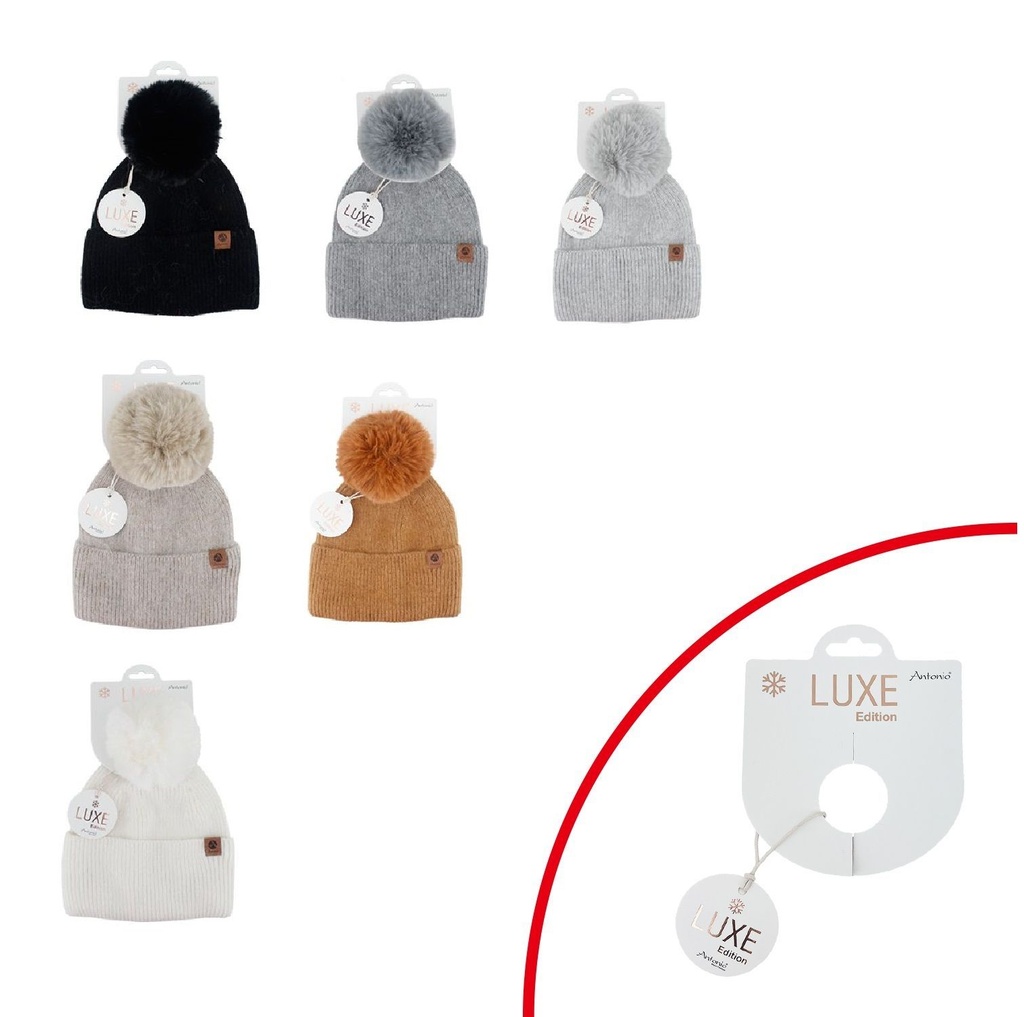 Mütze Bommel Angori