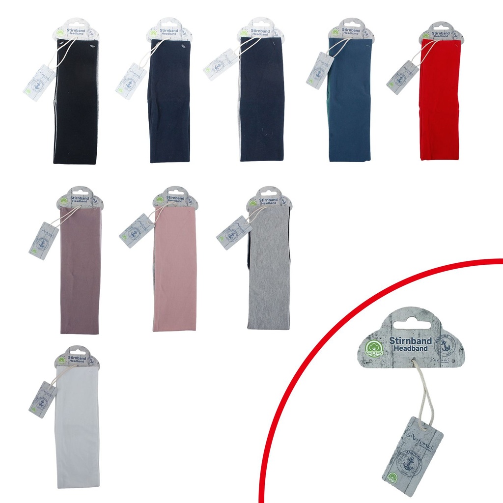 Sommer Damen Stirnband Zwei Farbig