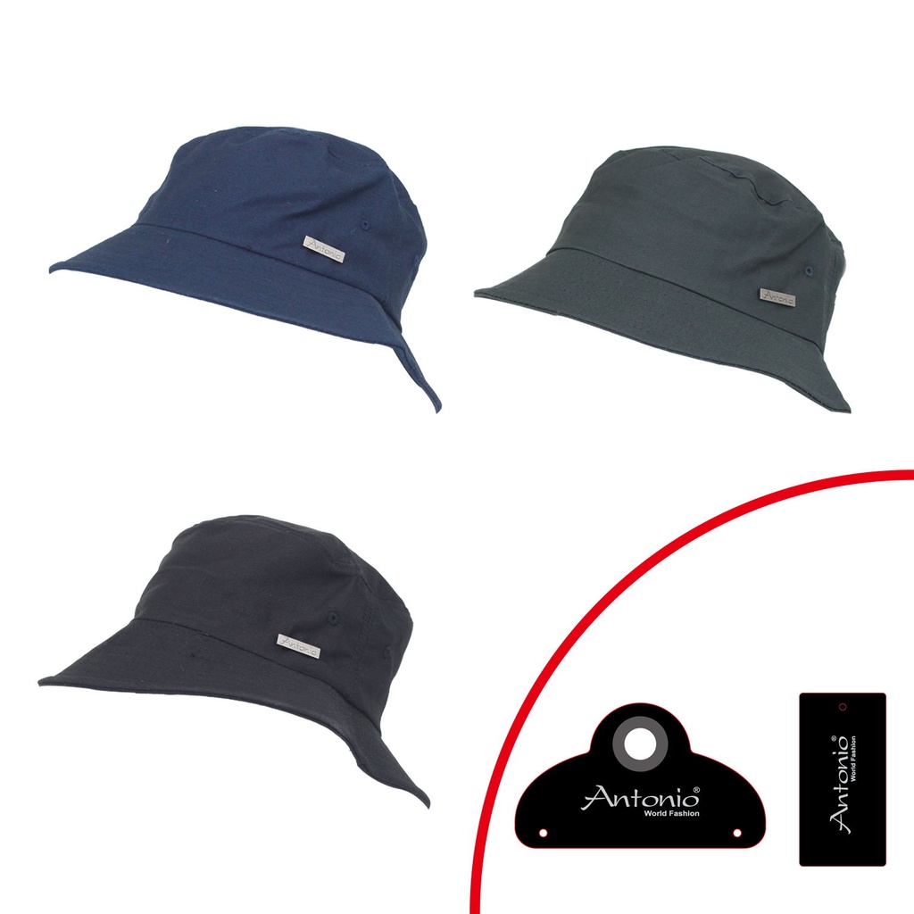 [60.00935.99] Fischerhut Canvas Basic Dunkel Farben