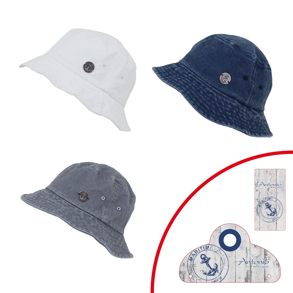 [60.00934.99] Bucket Hut Canvas Anker Patch Maritim