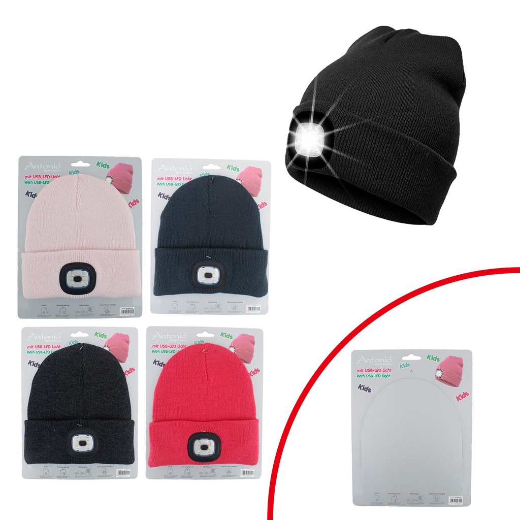 Winter Kids With Hat LED USB Light