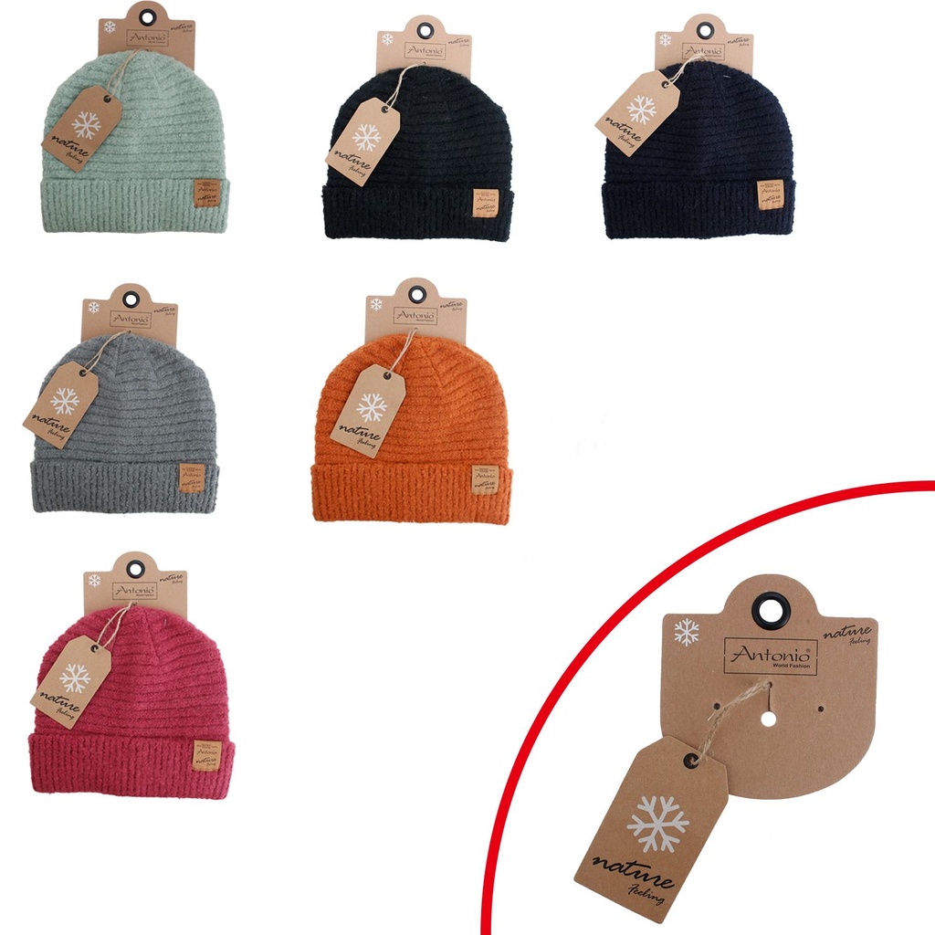 Winter Damen Mütze Bouclé Fashion
