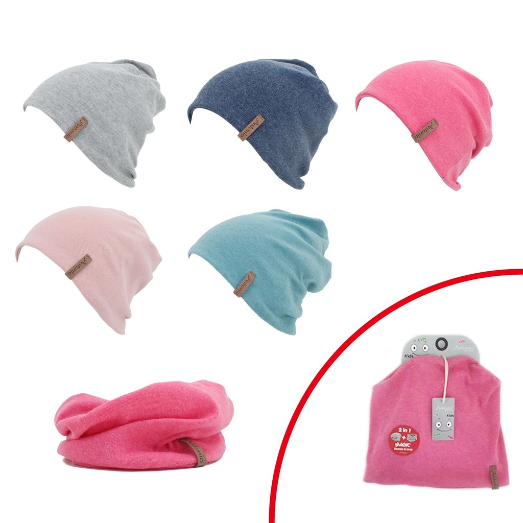 Kids Magic Beanie Loop 2in1