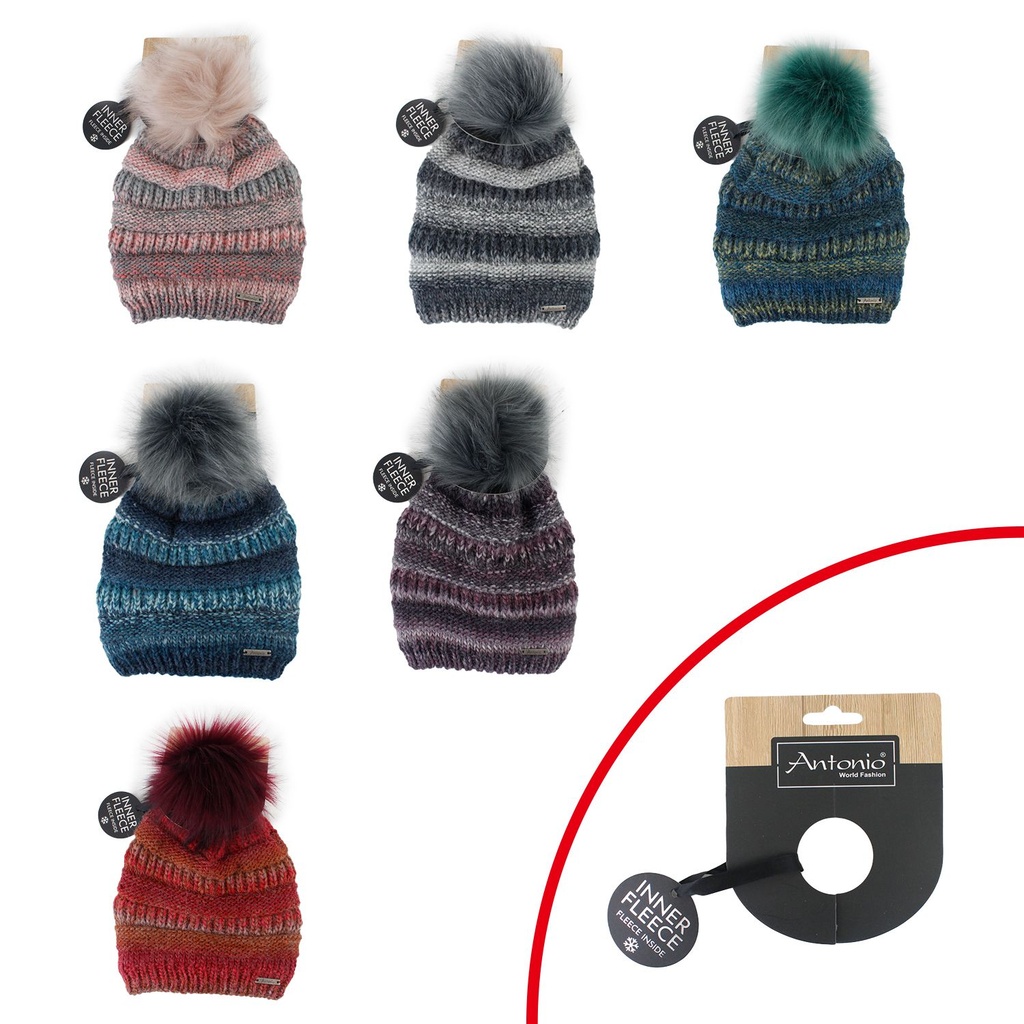 [60.00801.99] Winter Damen Mütze Farbenspiel