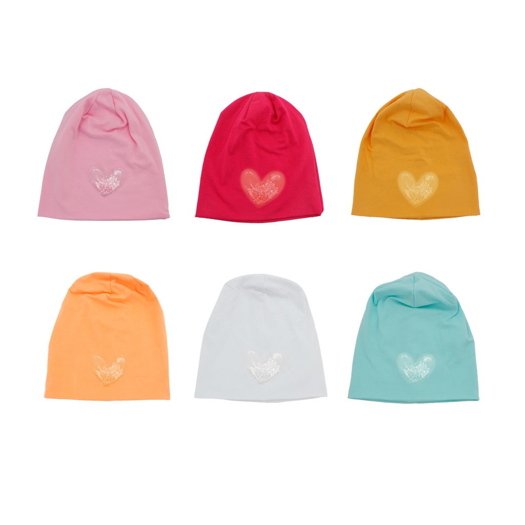 Kinder Beanie Mütze mit Herz