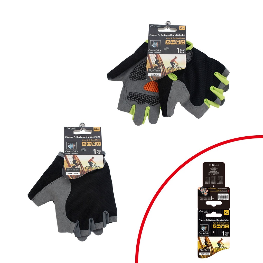 [61.00720.99] Herren Fahrradhandschuhe High Proformence
