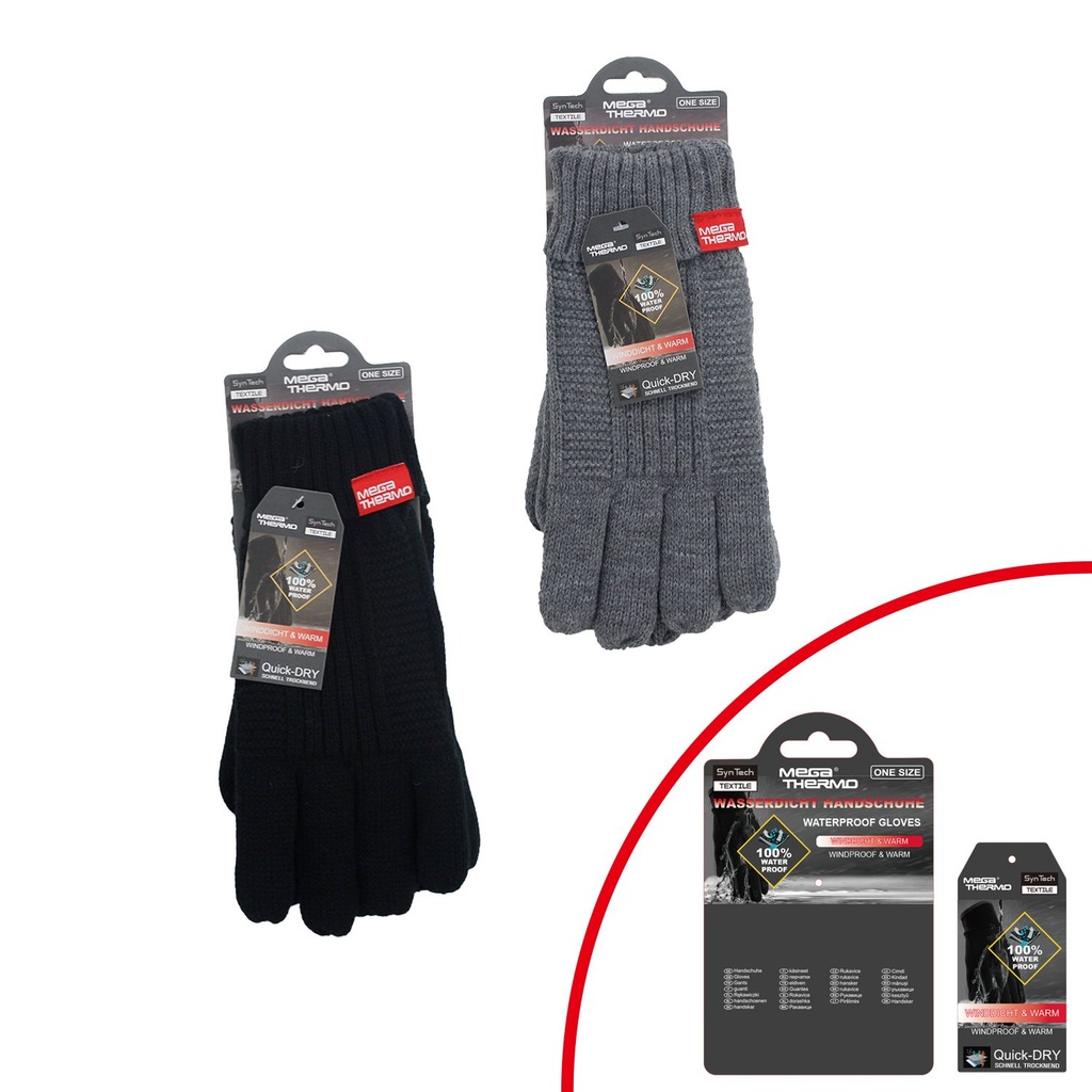 Winter Herren Handschuhe Wasserfest