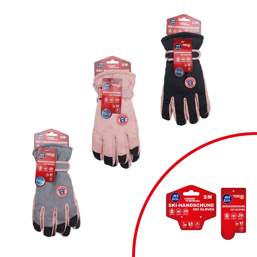 [61.00673.99] Winter Damen Handschuhe Mega Thermo