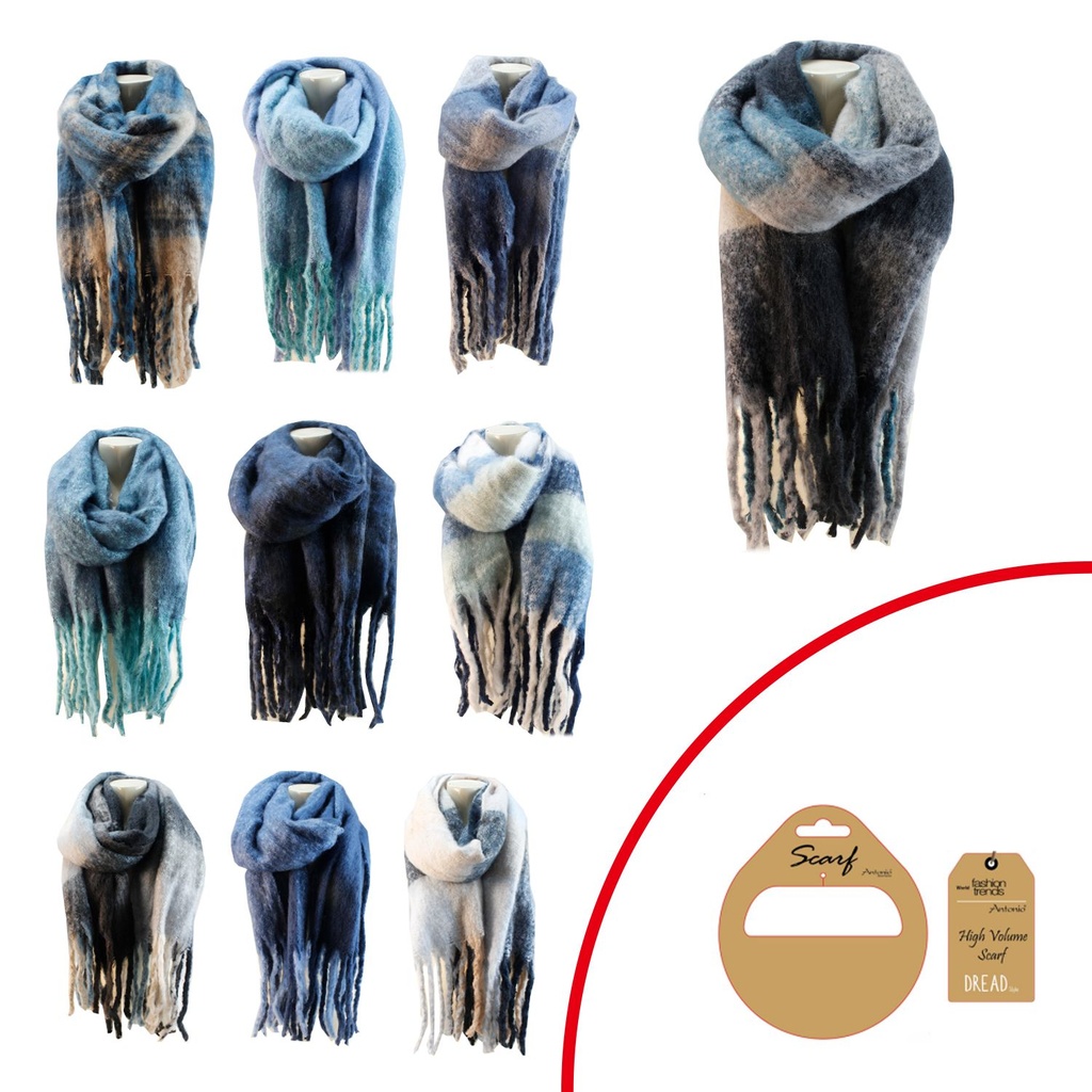 [62.02362.99] Damen Schal Blue Collection
