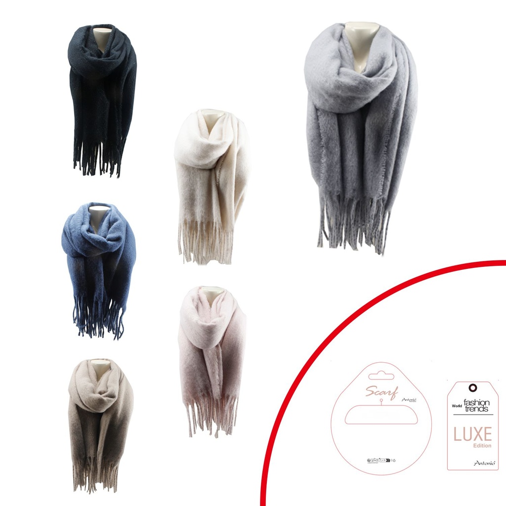 [62.02307.99] Winter Damen Schal Cashmera Soft Lurex