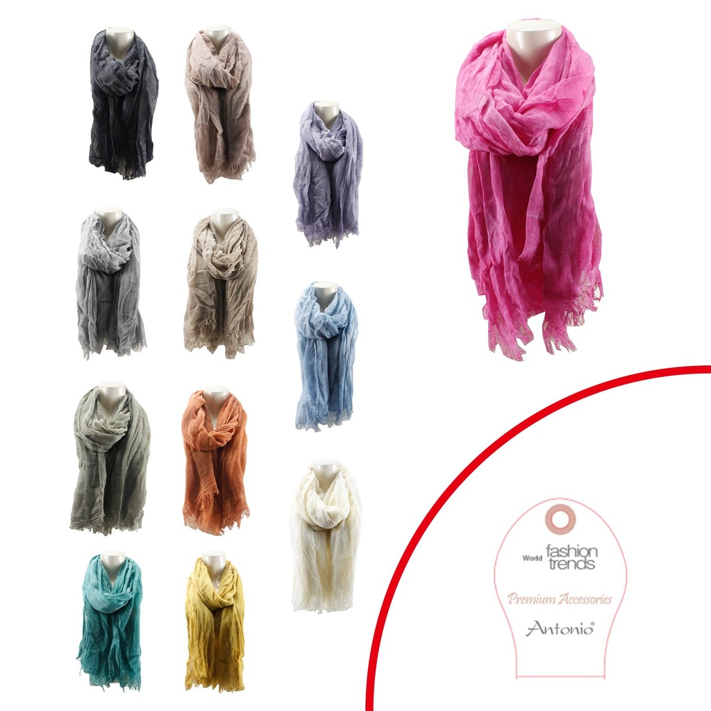 [62.02276.99] Damen Schal Nature Style Wash