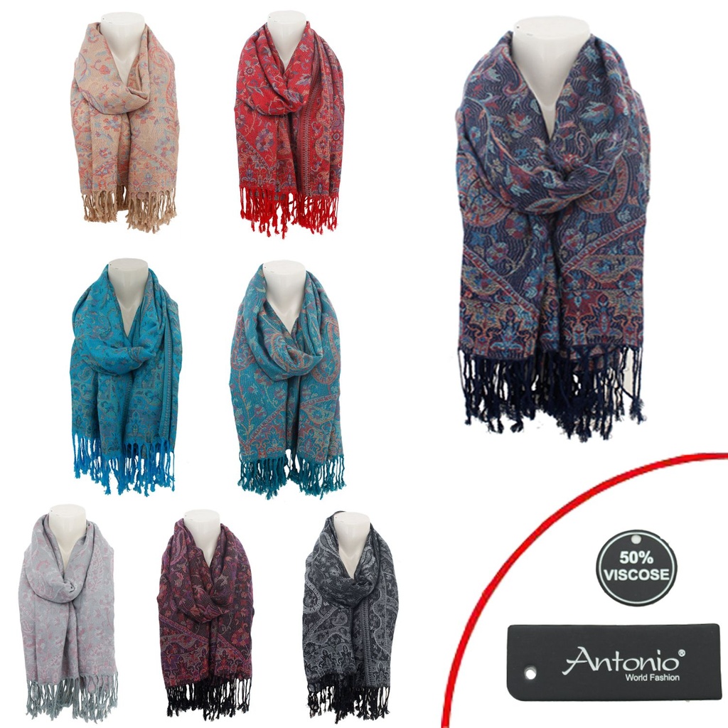 Winter Damen Schal Paschming Indian Style