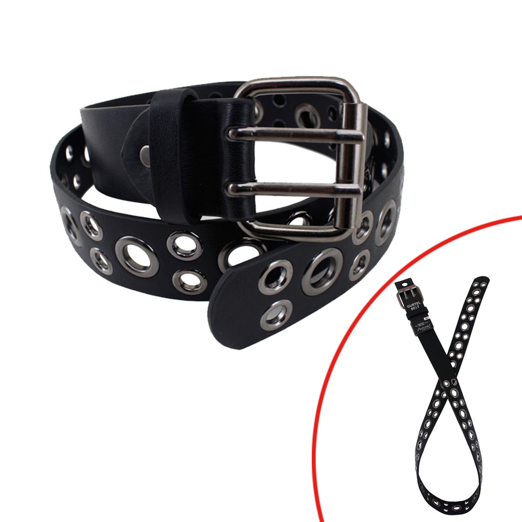 Damen Gürtel Mit Metallringe