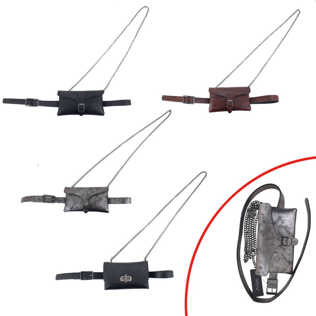 [65.00045.99] Damen Gürtel Hüfttasche 2in1