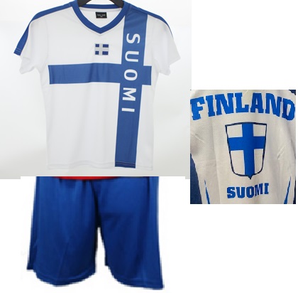 [66.00304.99] Kinder Trikot Set Finnland