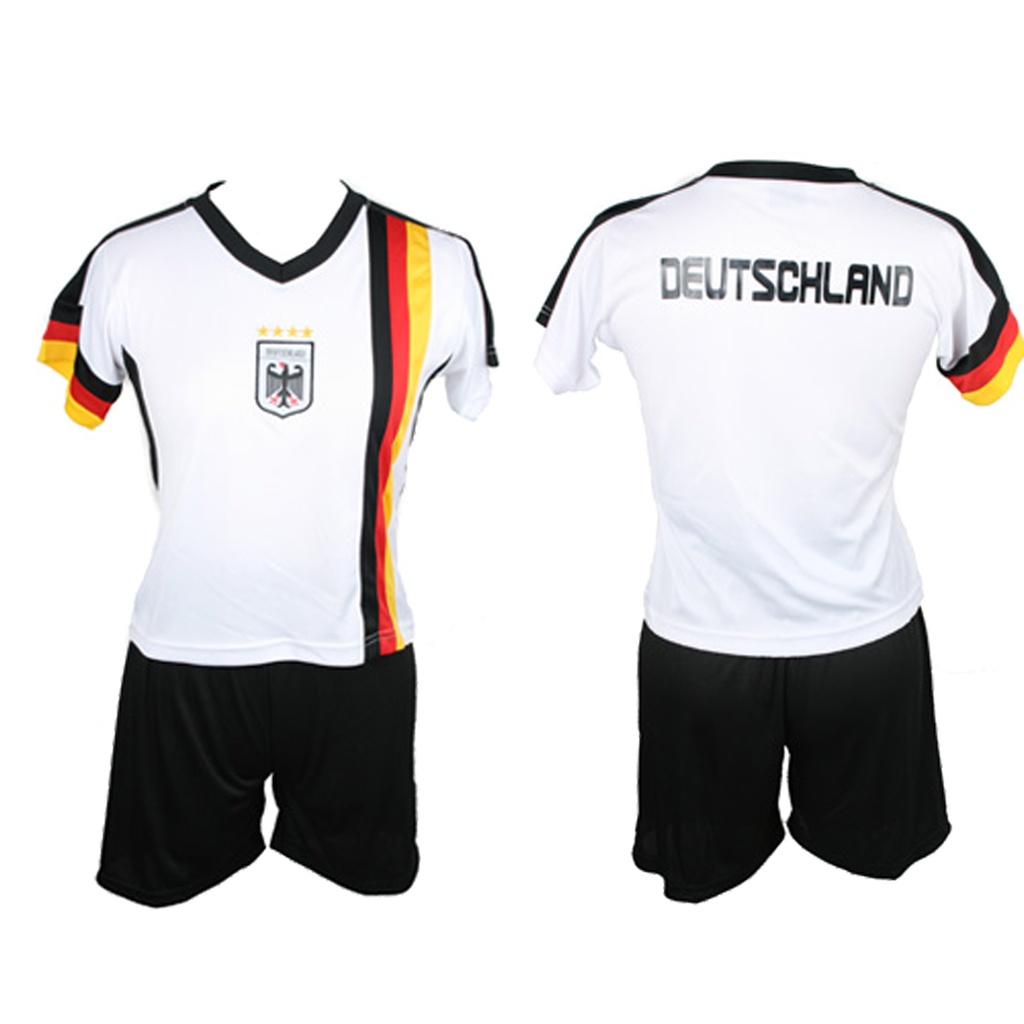 Germany Fussball Kinder Trikot Shirt+ Hose Set, 98-104