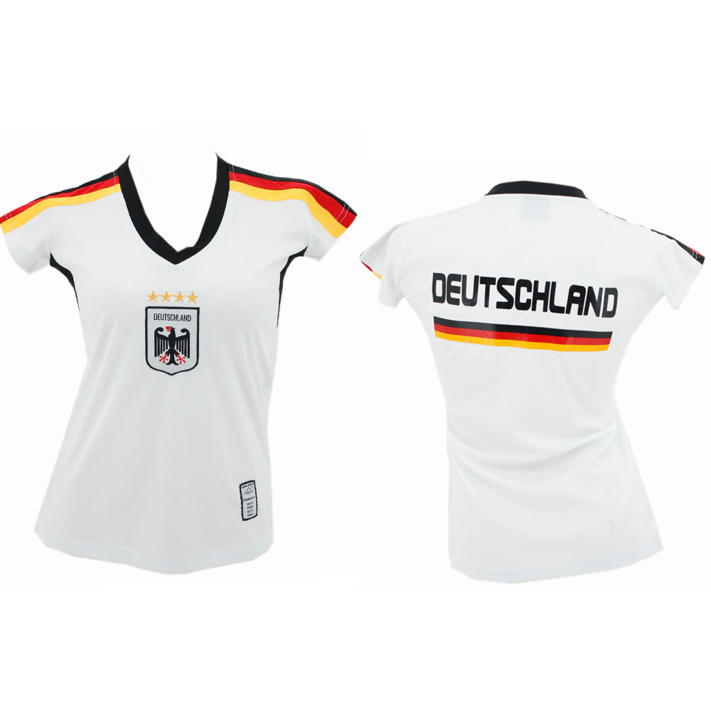 [66.00255.99] Lady Football Shirt Germany White