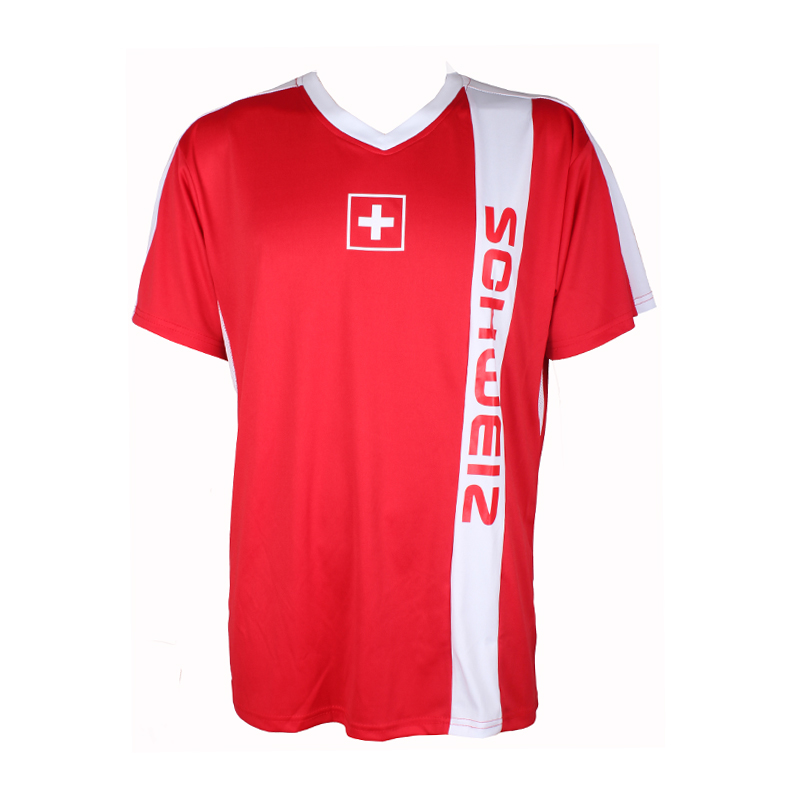 [66.00227.99] Schweiz MAN-Trikot, rot, 4 Size