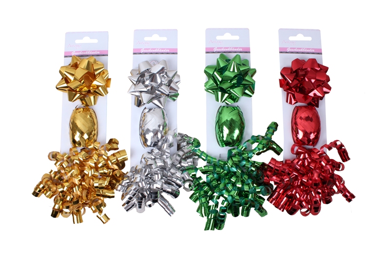[66.00193.99] Gift ribbon eggs metallic