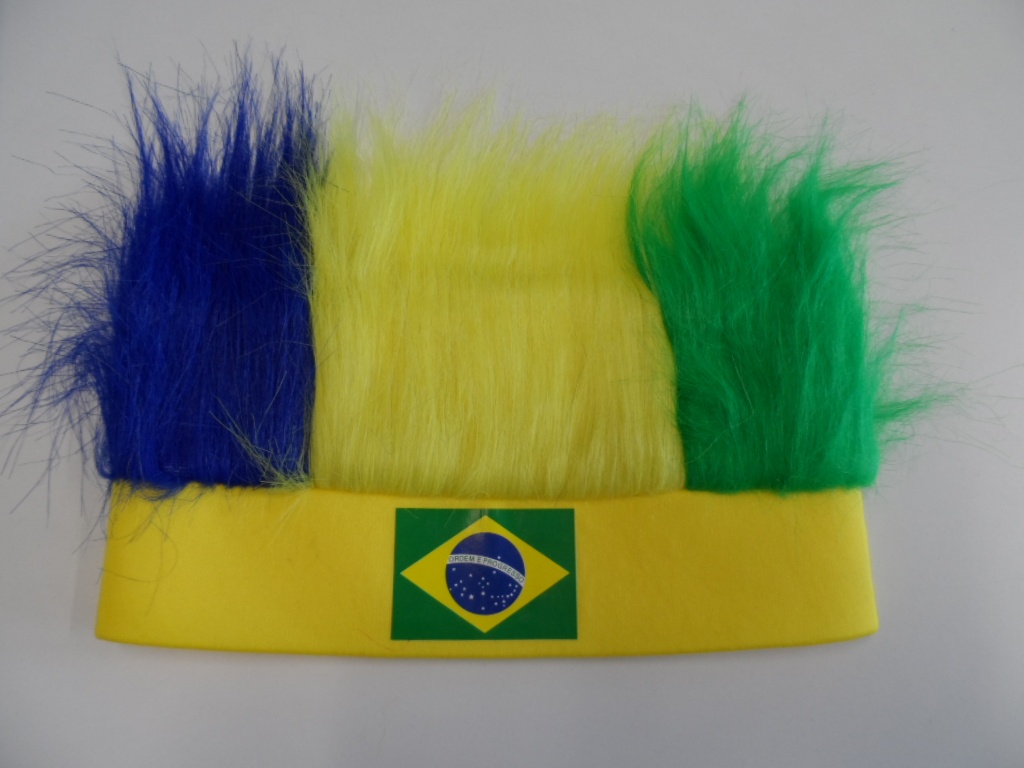 Stirnband Perücke Brasilien