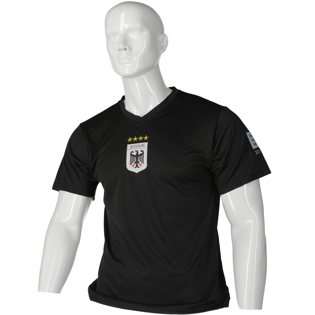 Germany Football Shirt, star black, 5 size