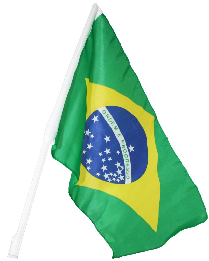 Auto-Fahne Brasilien (30x45cm)