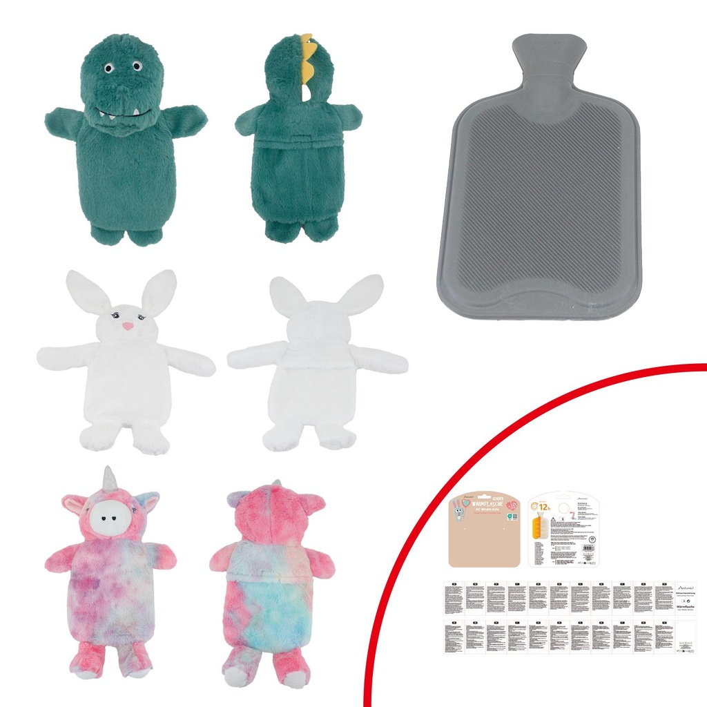 [67.00347.99] Kinder Wärmflasche 1L Cosy Mit Tiermotiv
