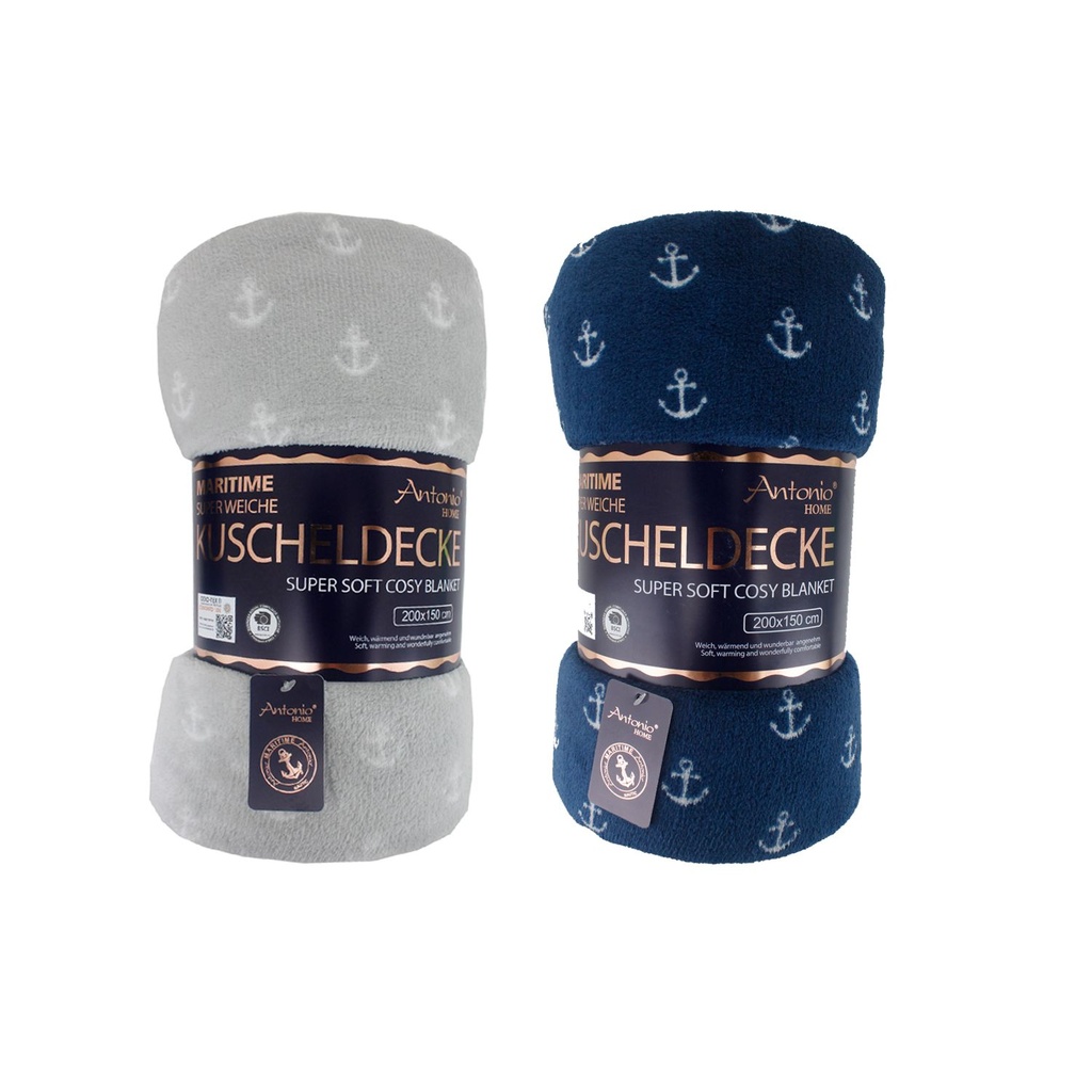[67.00246.99] Kuscheldecke Kleine Anker Promotion