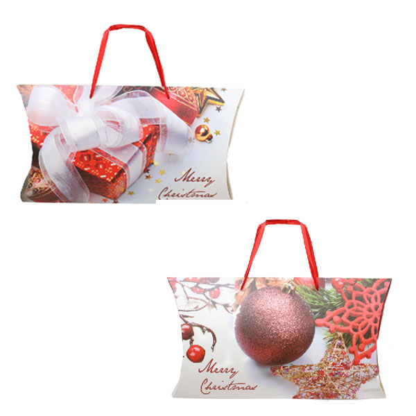[69.00006.80] Paper Gift Bag Merry Chrismas 30x13cm