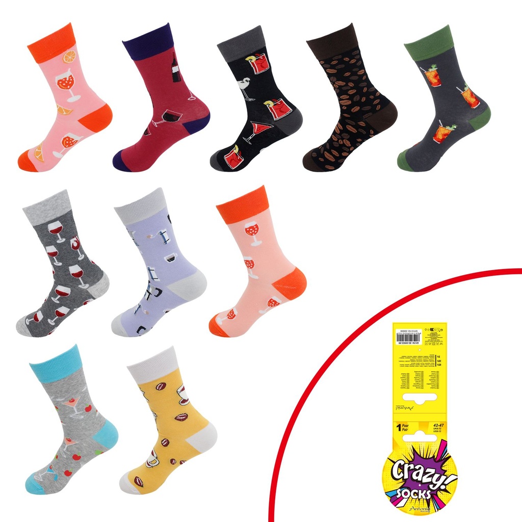 Crazy Socken - Drinks Kollektion