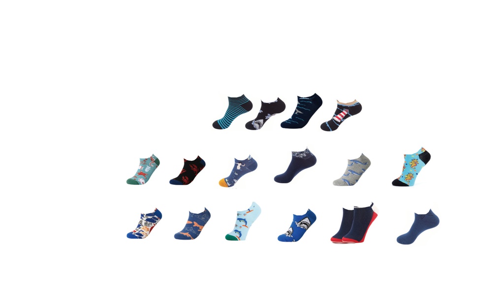 Crazy Sneaker Socken Maritim