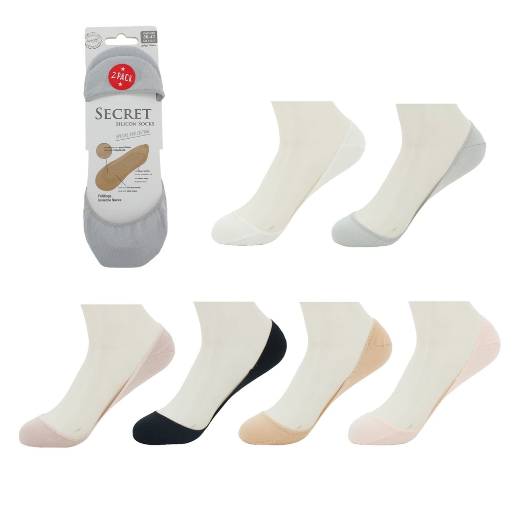 2er Pack Socken "Classic" Style 360° Silikon