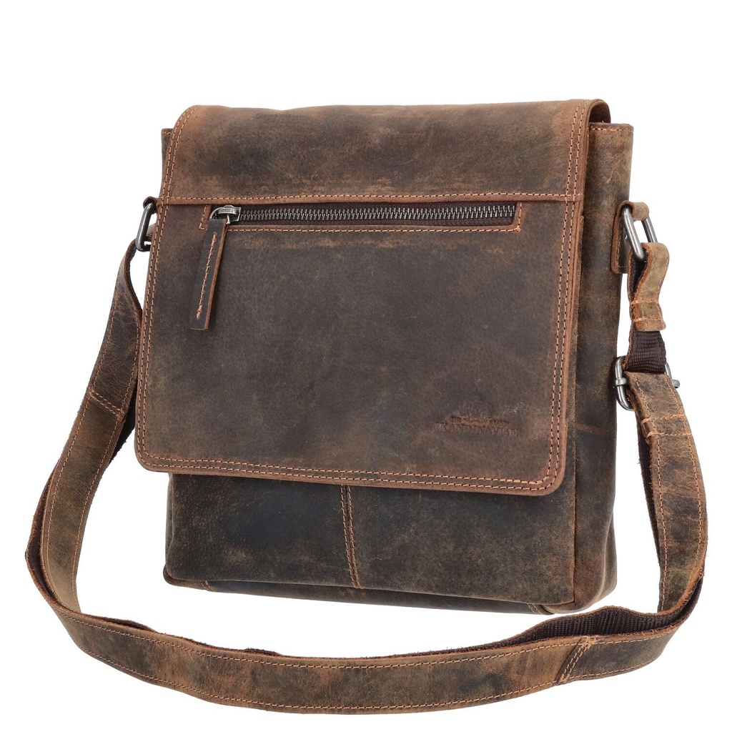 Leder Umhängetasche Hunter
