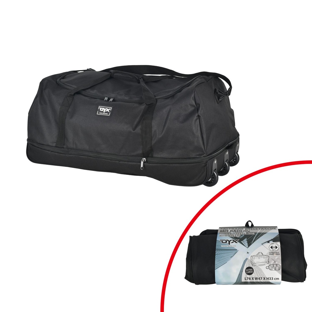 [31.00491.00] Faltbare Reisetasche Mit Rädern