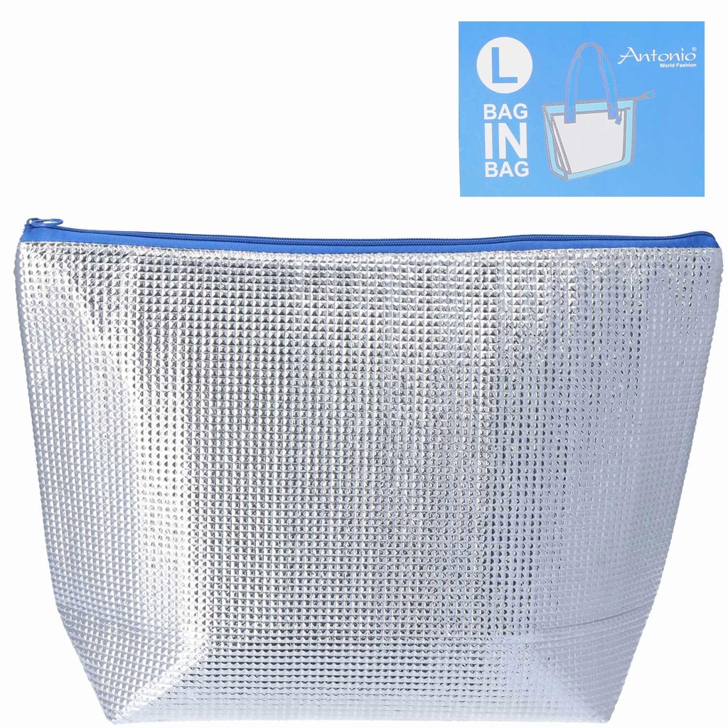 [31.00469.99] Cooler Bag with Blue Zipper L